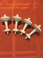 Railroad Cuckoo Clock Parts Finials (set of 4) See the measurements.