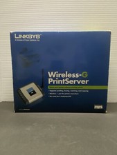 Cisco Linksys WPSM54G Wireless-G Print Server