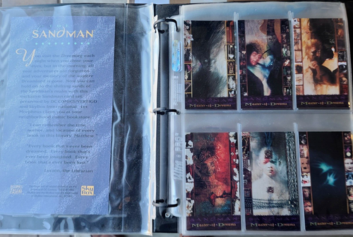 SANDMAN TRADING CARD SETS IN BINDER - 1994 Vertigo/Skybox Complete Set Mint - Picture 2 of 5