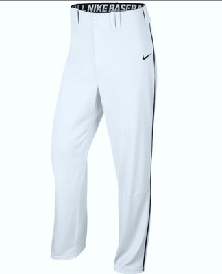 NIKE LongBall Piped White Navy Blue 