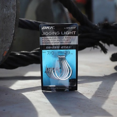 Ganchos de pesca señuelo BKK 8070-3X-NP Reefmaster NP - Imagen 2 de 20