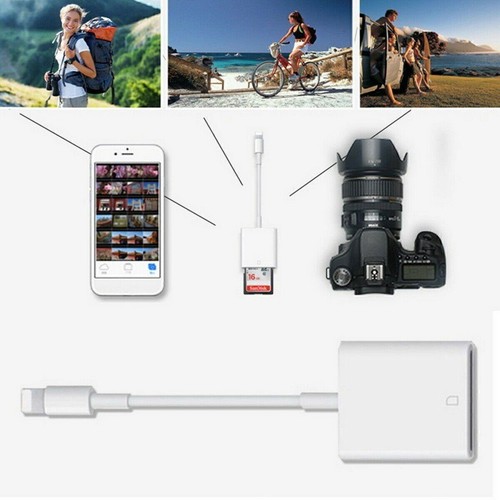 USB Camera Connection Kit SD Card Reader Adapter for Apple iPad/iPhone QC - Picture 9 of 9