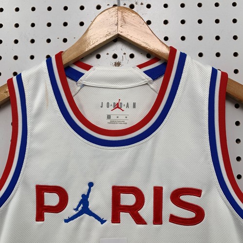 Jordan PSG Paris Saint Germain Jersey Dress Womens Medium White 18x34.5 - Picture 9 of 16