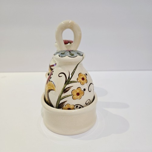 Juego de coctelera de sal y pimienta de carínto con soporte para carrito muelle floral 1 importaciones - Imagen 2 de 6