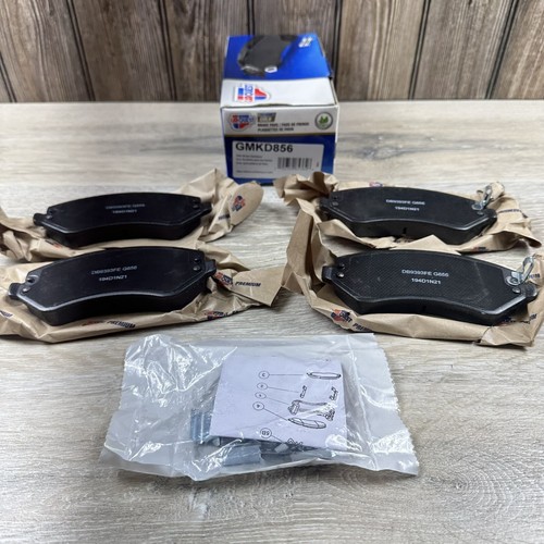 Disc Brake Pad Set-Premium Gold Semi-Metallic Front Brake Pads CARQUEST GMKD856 - Foto 1 di 7