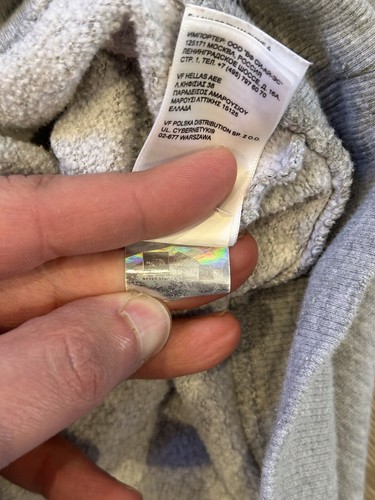 THE NORTH FACE Mujer Sudadera con Capucha Polar Pullover Sudadera XL Gris Rosa Melocotón - Imagen 7 de 11