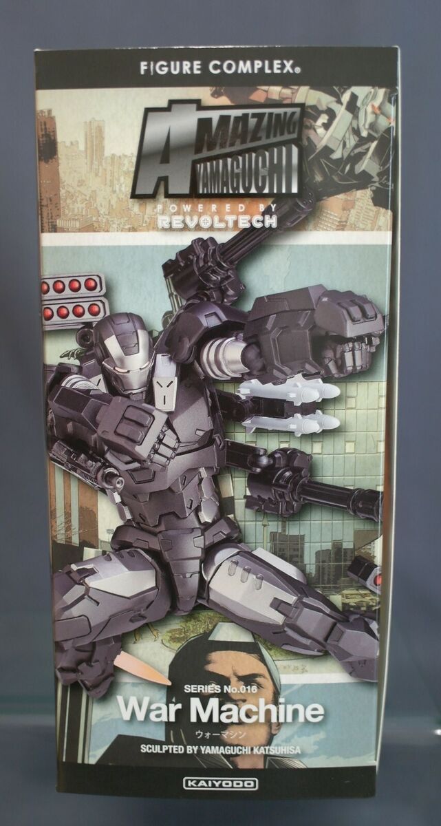 Revoltech Figure Complex Amazing Yamaguchi No.016 War machine Kaiyodo Used