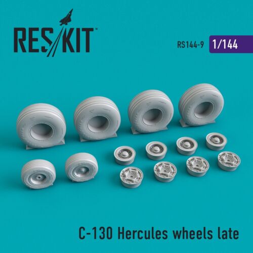 ResKit RS144-0009 für Scale Modell 1:144 C-130 "Hercules" Laufradsatz Ende 1/144 - Bild 19 von 24
