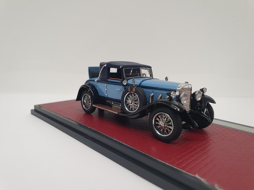 MATRIZ 1/43 MEGA RARO MERCEDES-BENZ 630K SPORT CABRIOLET HIBBARD&DARRIN 1927 - Imagen 4 de 8
