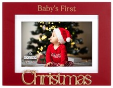 Malden 4x6/5x7 Babys First Christmas 2024 Frame