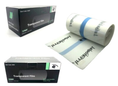 #ad illusionist Tattoo Aftercare Waterproof Bandage Transparent Film 6quot;x11 Yard $20.89