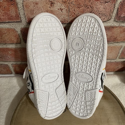 Disney Mickey Mouse Youth Shoes sz 2. Easy On Off Hook & Loop Disneyland NEW - Picture 8 of 9