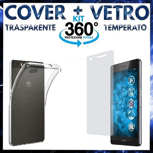 Coque Étui TPU +Film Verre Trempé Pour HUAWEI P8 LITE 2016 ALE-L21 - Photo 1/7