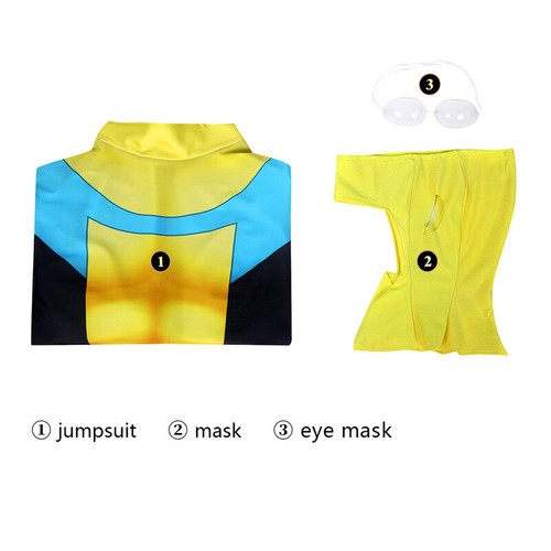 Invincible Cosplay Jumpsuit Costume -- Mark Grayson/Omni-Man Nolan Grayson New - Picture 5 of 26