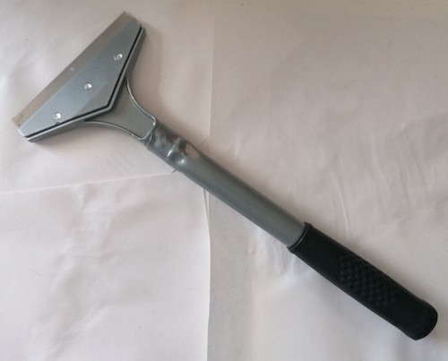 Luxtools Raschietto Multiuso in Acciaio Temprato Manico 30 cm lama 100 mm - Foto 2 di 3