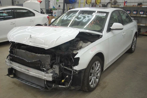 OEM Side View Door Mirror For Audi A4 Right Blk-Text Wht-Cvr Pwr Tested Gd