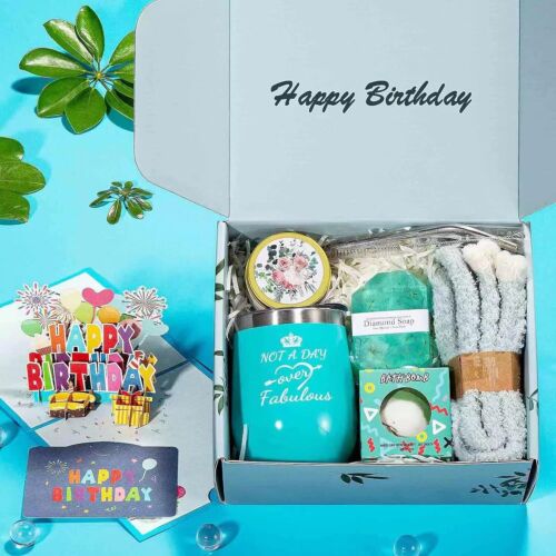 BRAND NEW/UNOPENED Happy Birthday Gifts for Women Bath Relaxing Spa Gift Basket - Picture 2 of 11