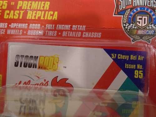 50th Anniversary Stock Rods Racing Champions 3.25” Die Cast Replica Kellogg car - Picture 4 of 4