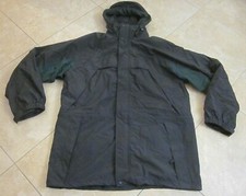 Eddie Bauer WeatherEdge Men's XL Hooded Insolated Winter Jacket Coat, Black