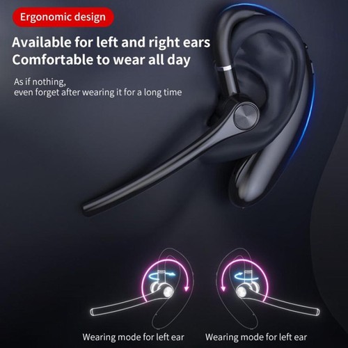 Zestaw słuchawkowy Bluetooth Sport Bezprzewodowe słuchawki Zaczep na ucho Słuchawki Redukcja szumów - Zdjęcie 21 z 25