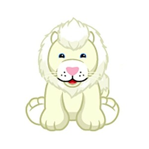 Webkinz White Lion HM832 - Virtual Code ONLY | eBay