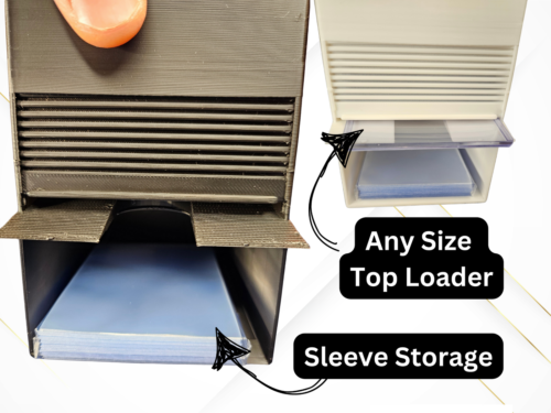 Scatola dispenser Toploader - con penny sleeves scorta e erogazione caricatore superiore - Foto 2 di 6