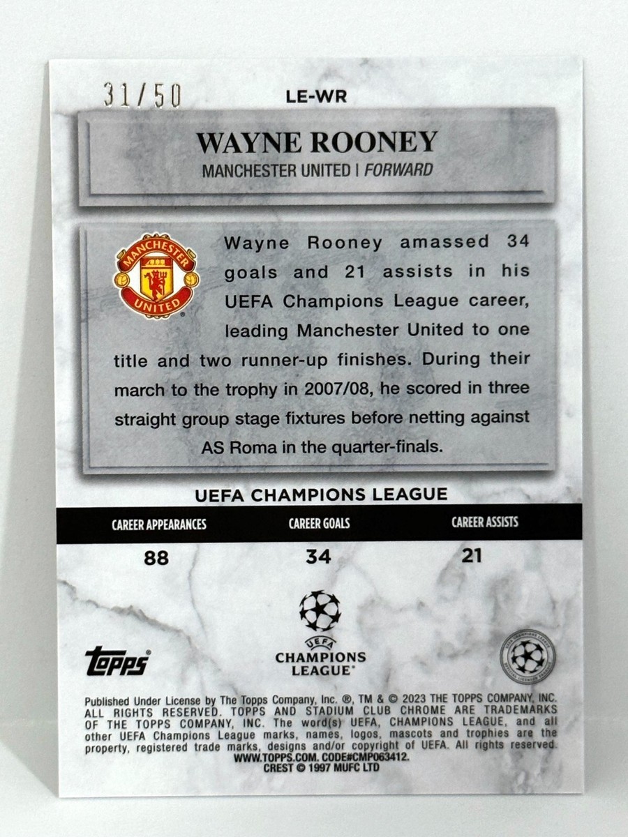 2022-23 Topps Stadium Club Chrome UCL Legends Of Europe
