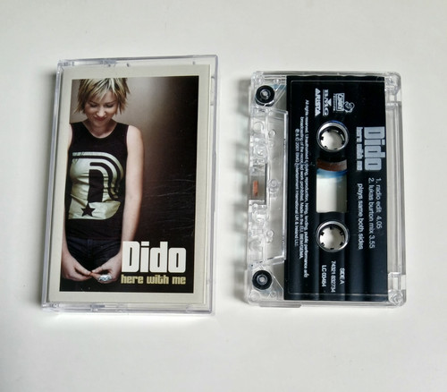 DIDO HERE WITH ME CASSETTE TAPE SINGLE BMG ARISTA 2001