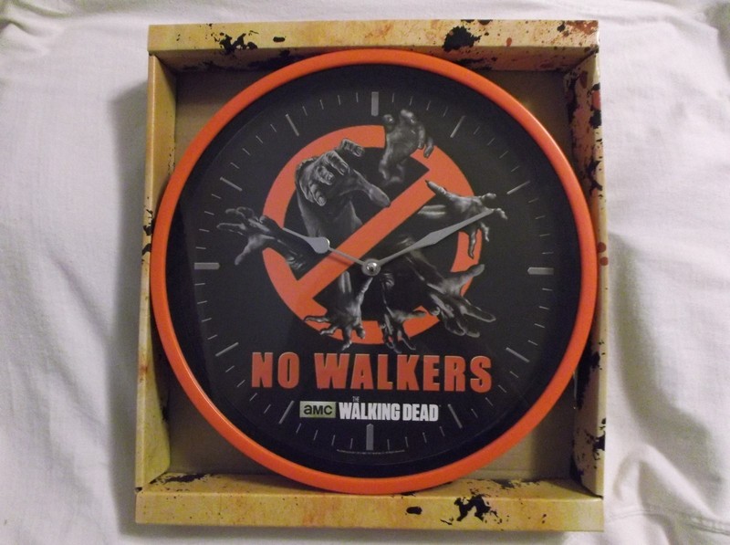 The Walking Dead Wall Clock.  No Walkers