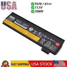 NEW Genuine OEM 72W T470 Battery For Lenovo ThinkPad T470 T480 T570 T580 61 