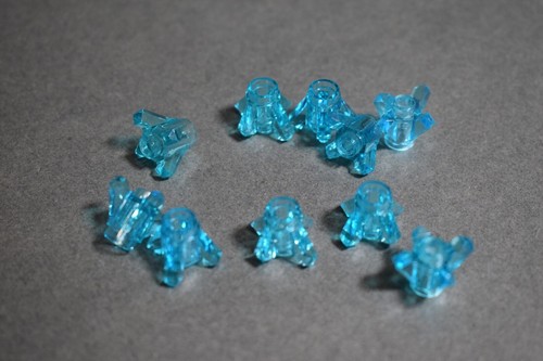 Lego 11127 Rock Crystal 4 Point Pack of 10 - Picture 2 of 3