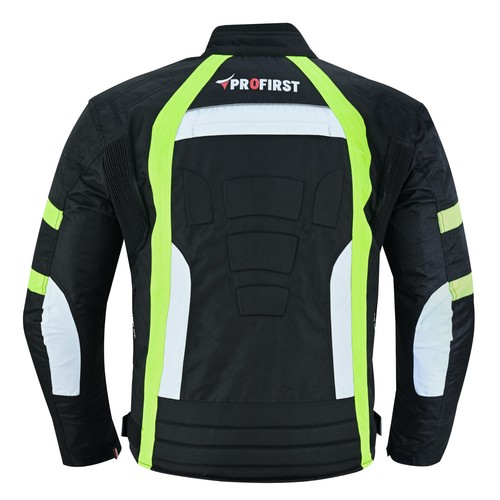 Profirst CE Armoured Jacket Motorcycle Motorbike Textile Riding Cordura Jackets - Picture 23 of 38