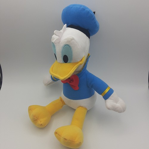 Pato Donald Peluche Disney 12" Peluche Rojo Pajarita Juguete Suave Kohls Cares - Imagen 12 de 12