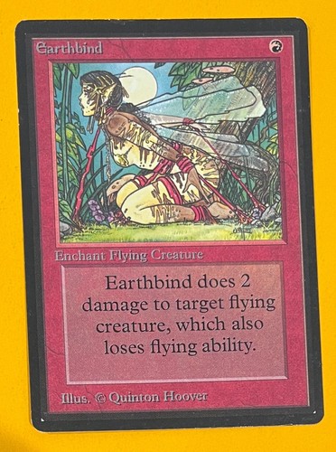 MTG EARTHBIND Beta (OldManMTG 006-614) - Picture 1 of 2