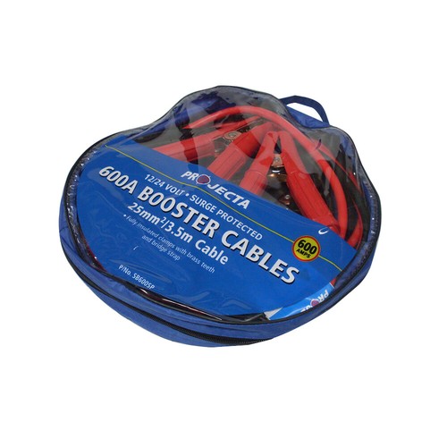 Projecta 600A Surge Protected Jump Start Booster Cables SB600SP w/ Carry Bag - Bild 4 von 5