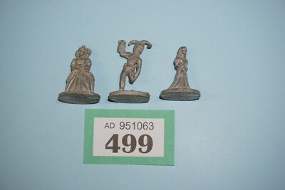 Grenadier Fantasy Lords Queen Princess & Jester - Metall
