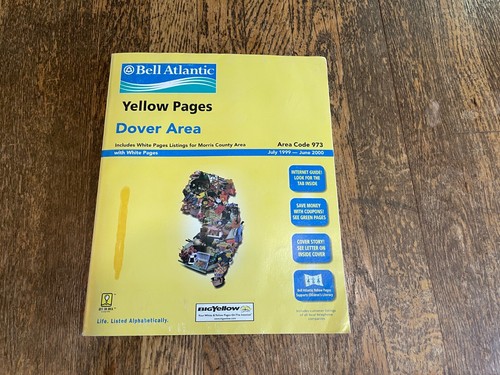 New Jersey Morris County New Jersey NJ Yellow Pages Phone Book 1999 2000 Dover
