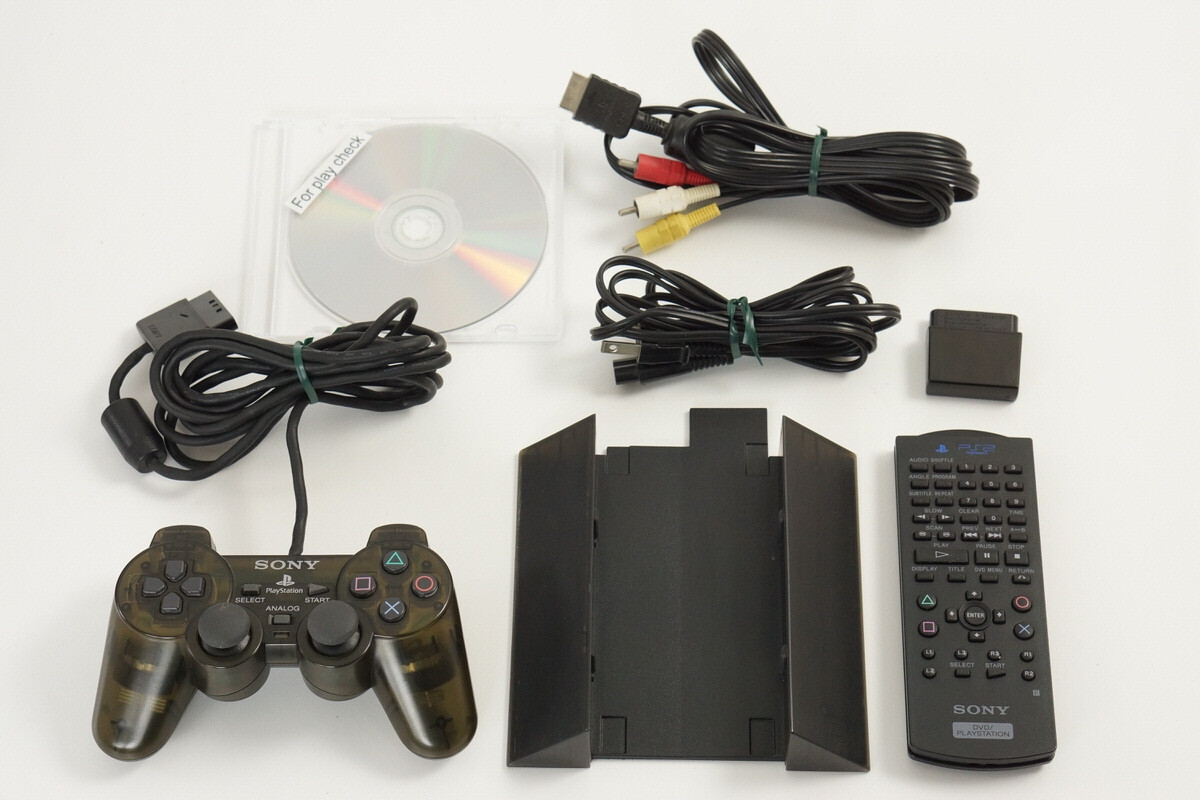 Sony PS2 ZEN BLACK Console SCPH-37000 Tested System 1024 Sony PS2 ZEN BLACK Console SCPH-37000 Tested System 1024