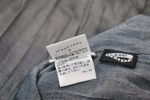 ISSEY MIYAKE FETE Gray Pleats Jacket 154 9073 - Picture 6 of 6
