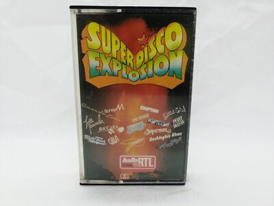 hallo RTL SUPER DISCO EXPLOSION AMANDA LEAR ERUPTION MC KASSETTE TAPE