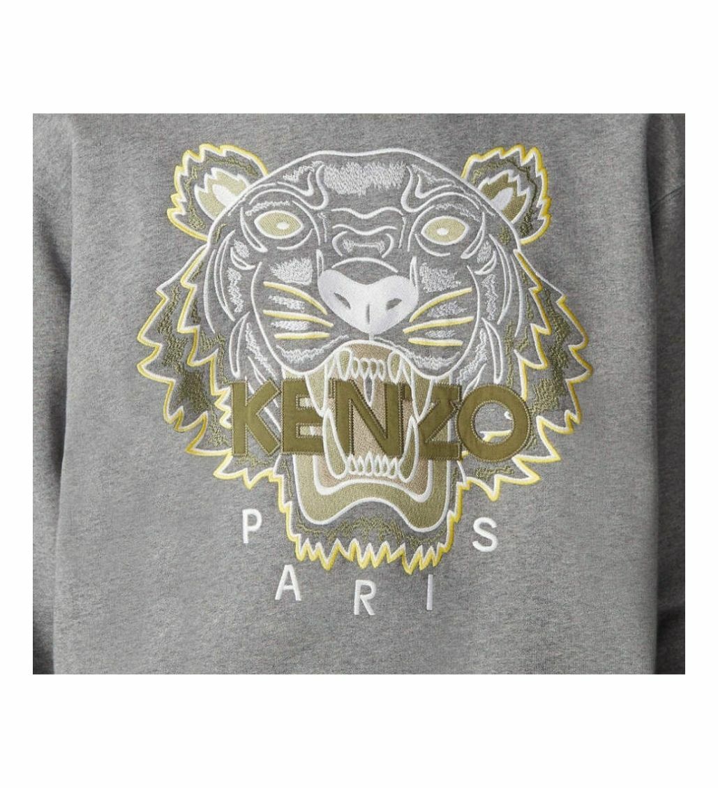 Kenzo New Collection Classic Tiger Logo Embroidered Dove Kenzo New Collection Classic Tiger Logo Embroidered Dove