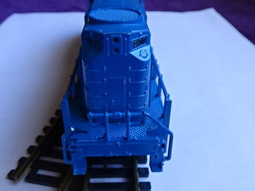 Blue HO Gauge Conrail Diesel Locomotive Mehanotehnika Izola Yugoslavian Made - Picture 2 of 7