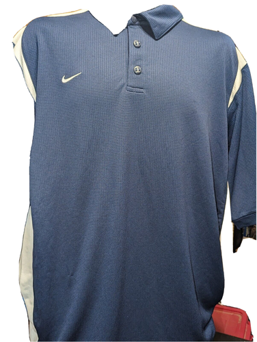 NIKE HERREN POLO GOAL TO GO MARINEBLAU WEISS GROSS - Bild 3 von 10