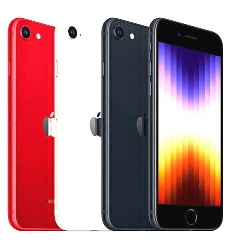 Apple iPhone SE 2022 5G 3a Generación 10/10 GSM 🙂 Desbloqueado NEGRO ROJO BLANCO BLANCO 1 año de garantía - Imagen 1 de 7