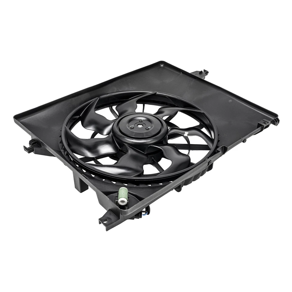 621493 Radiator Cooling Fan For Kia Sorento 2011-2013;Hyundai Santa Fe 2010-2012 Foto 4 de 4