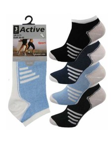 Mens Active Sport Cotton Rich Trainer Liner Socks UK 6 11 3 Mens Active Sport Cotton Rich Trainer Liner Socks UK 6 11