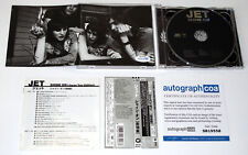 JET Band All 4 signed Autographed "SHINE ON" JAPANESE CD DVD Nic Cester ACOA COA JET Band All 4 signed Autographed "SHINE ON" JAPANESE CD DVD Nic Cester ACOA COA