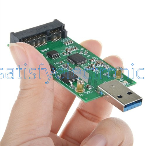 Data Transmission Link Adapters USB3.0 to mSATA Adapter Card D - Picture 1 of 5
