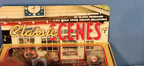 Road Champs Classic Scenes Texaco '56 Ford & Mobilgas 56 F100 LKW Druckguss - Bild 10 von 13