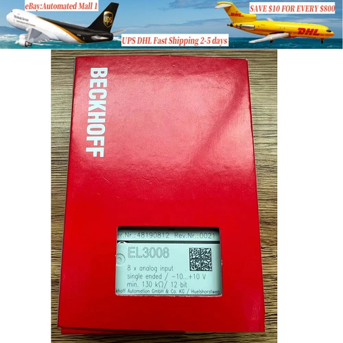 2022 New BECKHOFF EL3008 EL 3008 PLC Module Fast Shipping - Picture 1 of 2